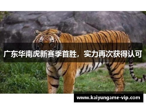 广东华南虎新赛季首胜，实力再次获得认可